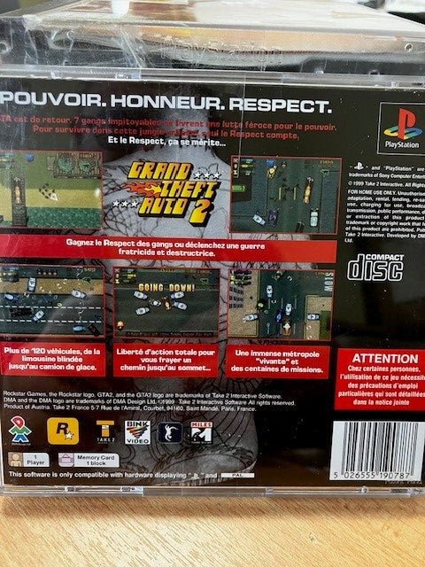 Jeu Playstation Grand Theft Auto 2 Gta