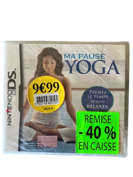 Jeu Nintendo DS Ma Pause Yoga Neuf Sous Blister