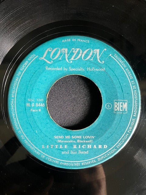 SP Little Richard And His Band - Lucille / Send Me Some Lovin' 