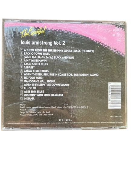 Cd Louis Armstrong Vol. 2