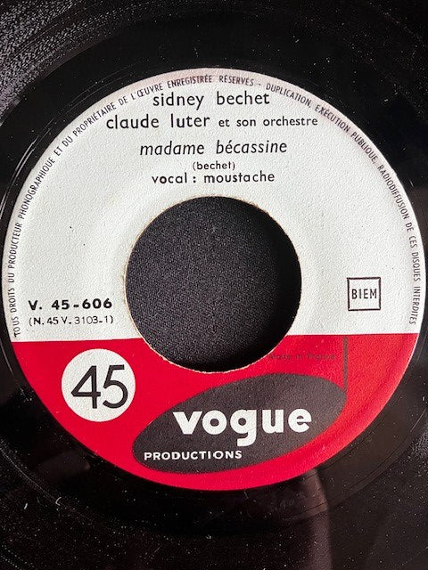 SP Sidney Bechet - Claude Luter - Lastic - Madame Bécassine