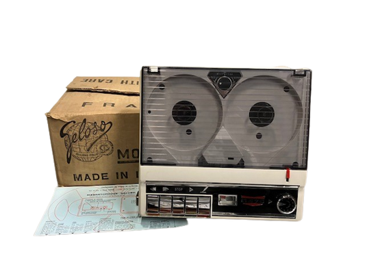 Magnétophone Geloso mod. G570 avec Carton et Notice