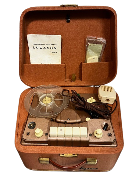 Magnétophone à bande Lugavox 1160 Clarel