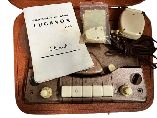 Magnétophone à bande Lugavox 1160 Clarel