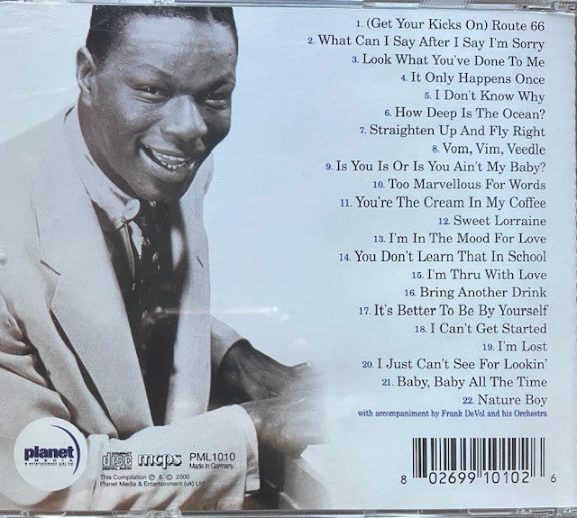 Cd Here's Nat King Cole