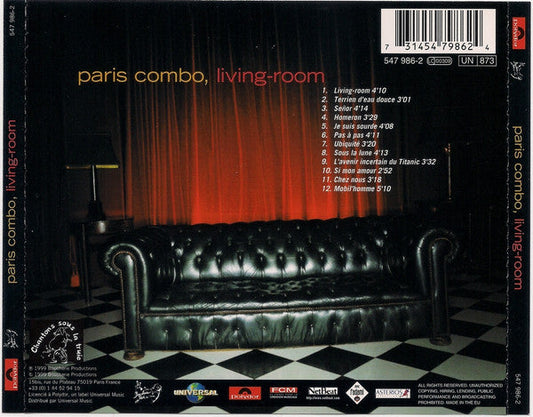 Cd Paris Combo – Living-Room