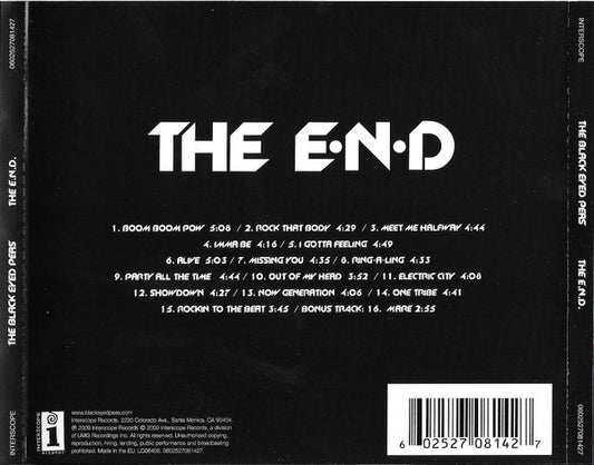 Cd The Black Eyed Peas – The E.N.D