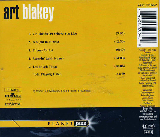 Cd Planet Jazz: Art Blakey