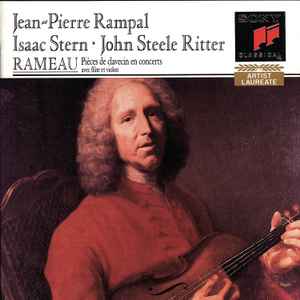 Cd Jean-Philippe Rameau , Jean-Pierre Rampal, Isaac Stern, John Steele Ritter – Pièces De Clavecin En Concerts Avec Flûte Et Violon