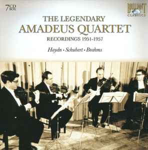 Cd Joseph Haydn - The Legendary Amadeus Quartet, Recordings 1951-1957