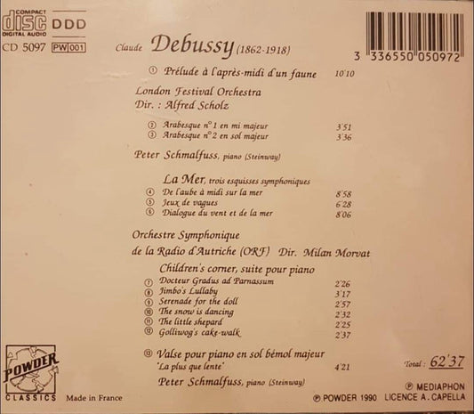 Cd Debussy – La Mer / Arabesques Children' Corner