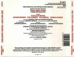 Cd Leonard Bernstein – West Side Story (The Original Sound Track Recording)