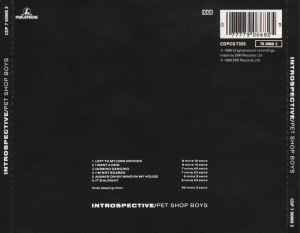 Cd Pet Shop Boys – Introspective