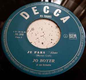 Jo Boyer Et Son Orchestre – Viens / Je Pars