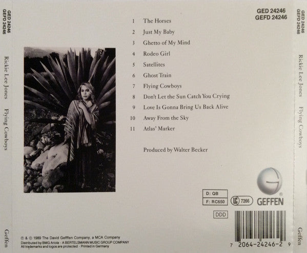 Cd Rickie Lee Jones – Flying Cowboys