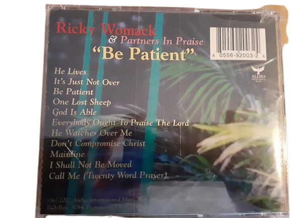 Cd Ricky Womack & Partners In Praise – Be Patient