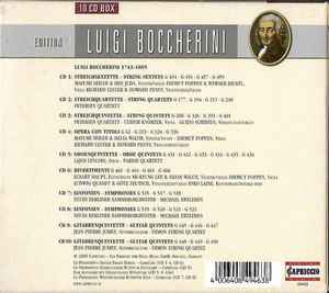 Cd Luigi Boccherini – Sinfonien • Divertimenti • Streichquartette = String Quartets • Gitarrenquintette = Guitar Quintets