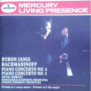 Cd Rachmaninoff, Byron Janis, Antal Dorati, Minneapolis Symphony Orchestra, London Symphony Orchestra – Piano Concerto No. 2 / Piano Concerto No. 3 028943275927