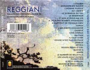 Cd Reggiani – Palais Des Congrès / Paris 1993 (Enregistrement Public)