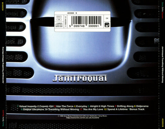 Cd Jamiroquai – Travelling Without Moving