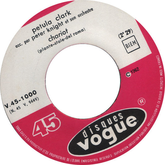 SP Petula Clark – Chariot / Claquez Vos Doigts