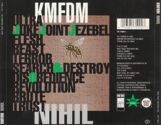 Cd KMFDM – Nihil