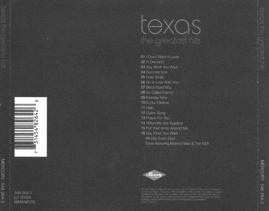 Cd Texas – The Greatest Hits