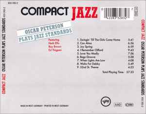 Cd Oscar Peterson – Oscar Peterson Plays Jazz Standards