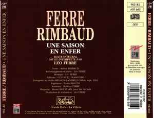 Cd Léo Ferre / Arthur Rimbaud – Une Saison En Enfer