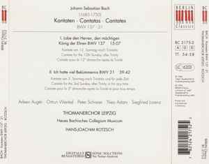 Cd Bach - Thomanerchor Leipzig, Rotsch – Kantaten BWV 137 - 21