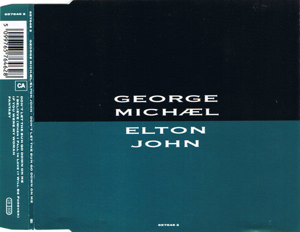 Cd George Michael / Elton John – Don't Let The Sun Go Down On Me