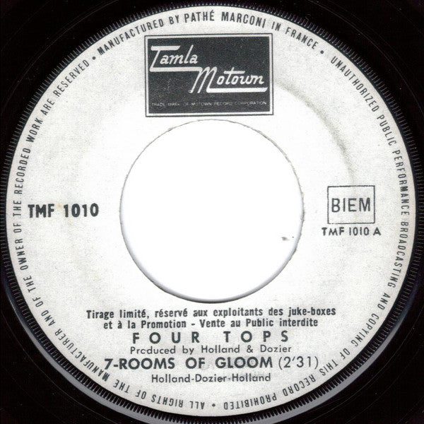 SP Four Tops – 7-Rooms Of Gloom / Is There Anything That I Can Do