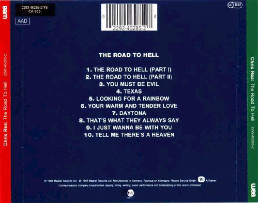 Cd Chris Rea – The Road To Hell