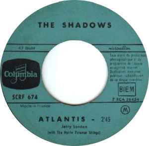 SP The Shadows -Atlantis - Spring Is Nearly Here