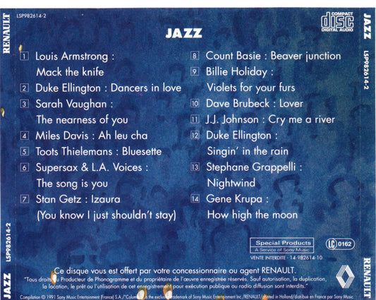 Cd Jazz Renault