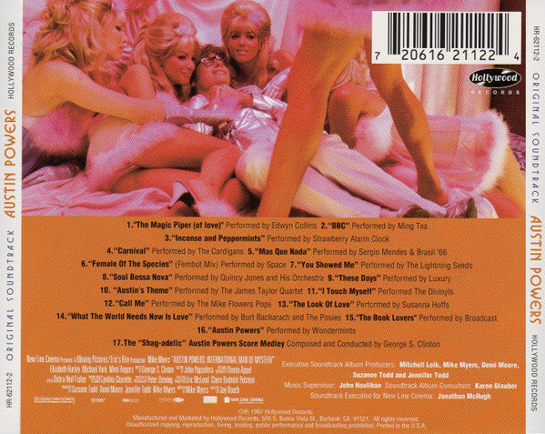 Cd Austin Powers International Man Of Mystery (Original Soundtrack)