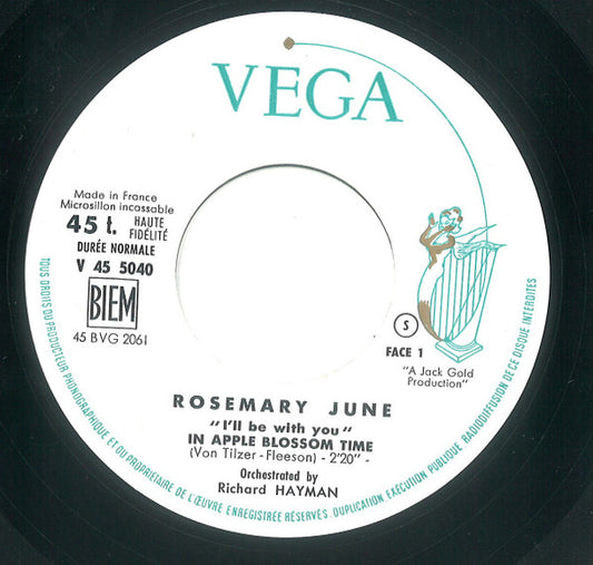 SP Rosemary June – "I'll Be With You" In Apple Blossom Time / "Peek - A - Booin"