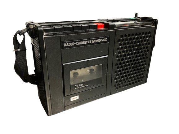Radio Magnétophone a Cassette Mondivox Rft