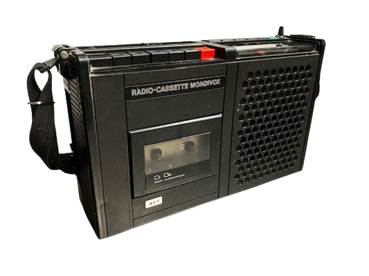 Radio Magnétophone a Cassette Mondivox Rft