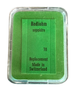 Saphir Radiohm C5 C6 78 rpm