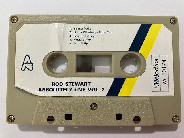 Cassette Audio Rod Stewart Absolutely Live Vol 2