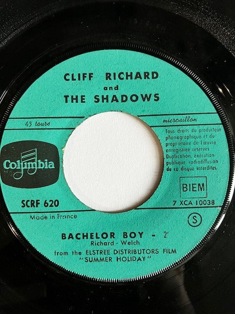 SP Cliff Richard & The Shadows -  Bachelor Boy -  The Next Time