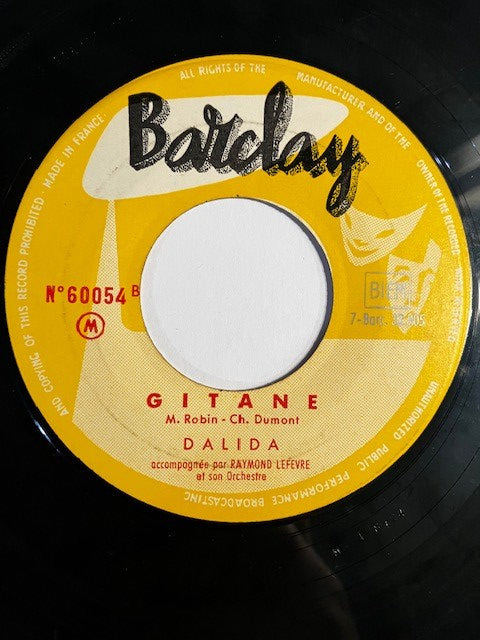 SP Dalida – La Violeterra - Gitane