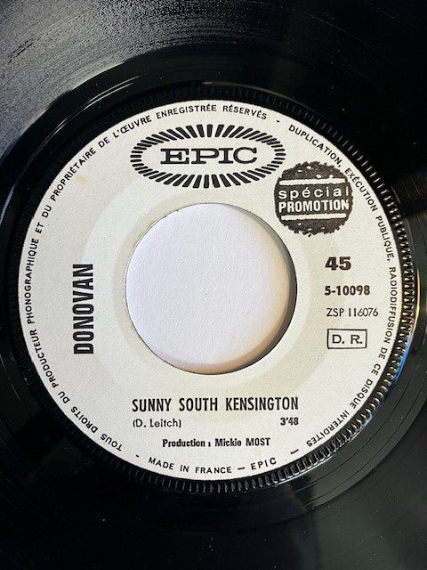 SP Donovan – Mellow Yellow - Sunny South Kensington