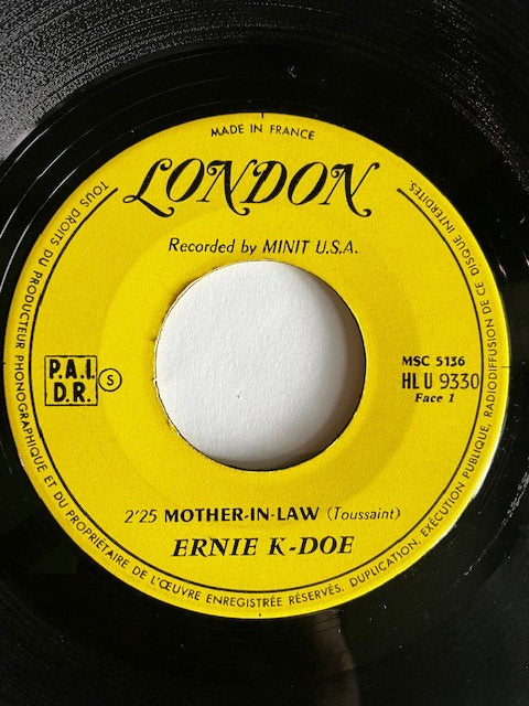 Sp Ernie K-doe – Mother In Law - Wanted, $10,000.00 Reward
