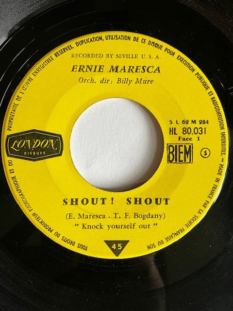 Sp Ernie Maresca – Shout! Shout