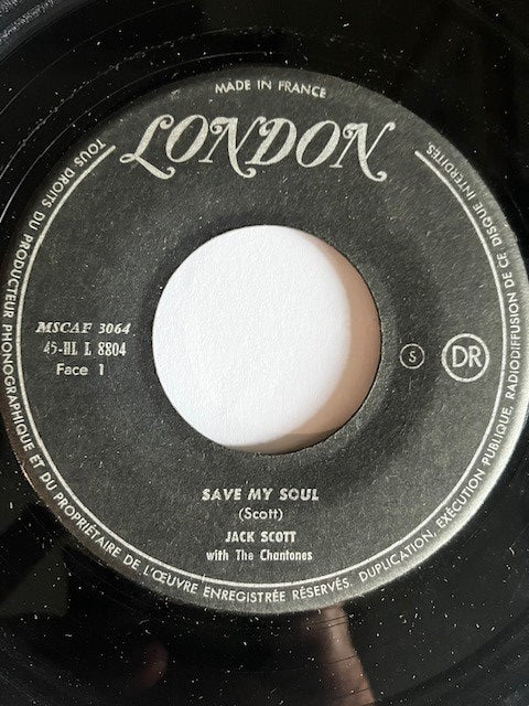 Sp Jack Scott With The Chantones – Save My Soul