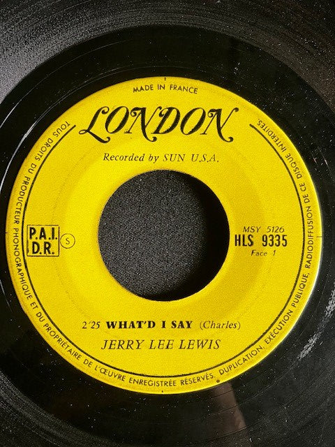 SP Jerry Lee Lewis - What’d I Say - Livin' Lovin' Wreck