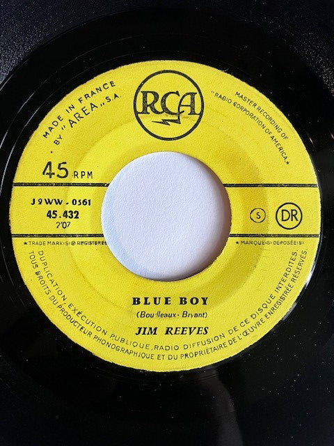 Sp Jim Reeves – Blue Boy