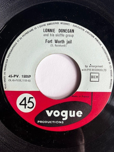 SP Lonnie Donegan Fort Worth Jail  - Betty Betty Betty